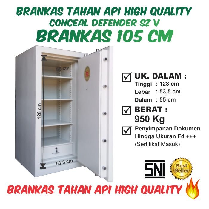 Brankas Conceal Defender SZ V 150 cm - Gambar 2
