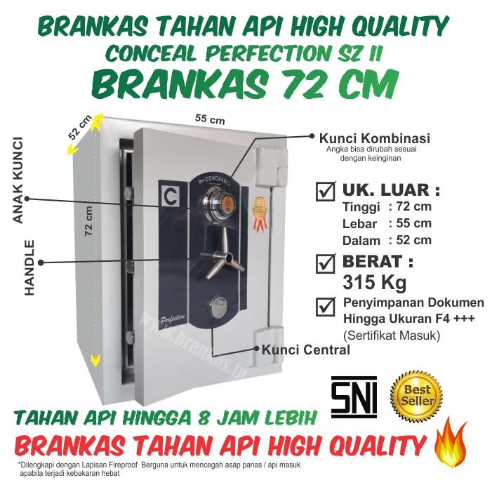 Brankas Conceal Perfection SZ II 72 cm