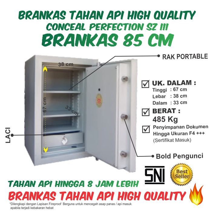 Brankas Conceal Perfection SZ III 85 cm - Gambar 2