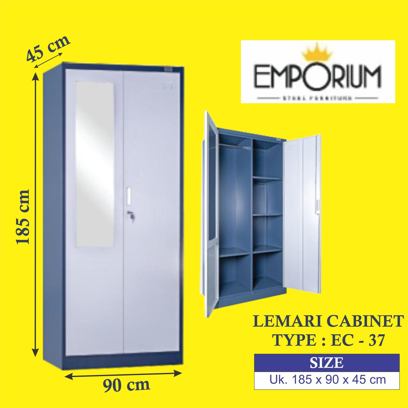 Lemari Cabinet Emporium Type EC-37